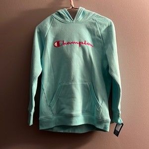 Champion Light Blue Hoodie XL- NWT
